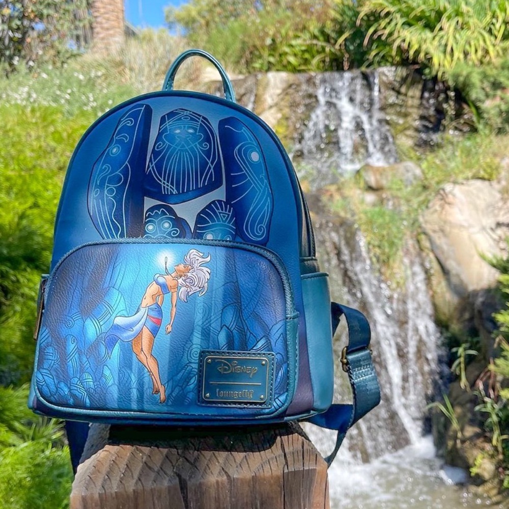 Loungefly Disney Atlantis Kida Crystal Chamber GITD Mini Backpack - Exclusive
